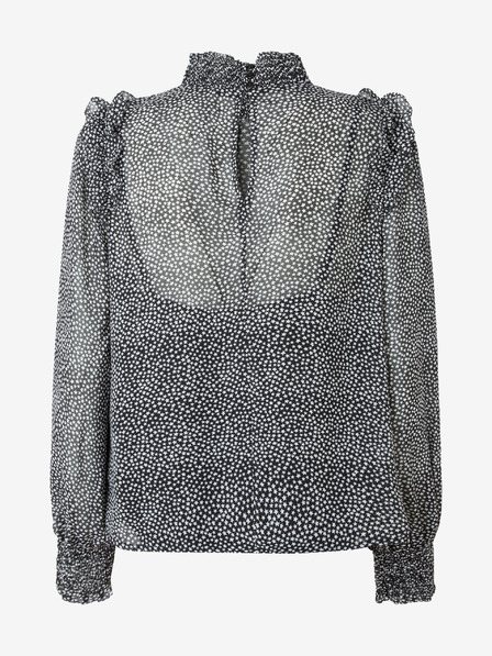 Pepe Jeans Fehér-fekete női mintás blúz Pepe Jeans Anais Pepe Jeans Anais