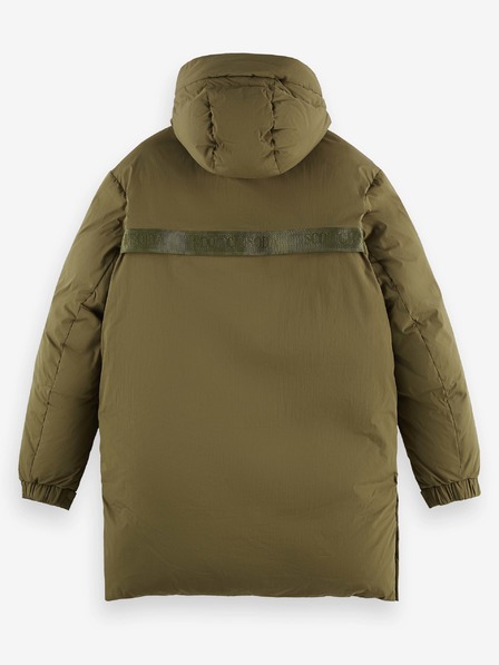 Scotch & Soda Khaki színű Scotch & Soda férfi télikabát
