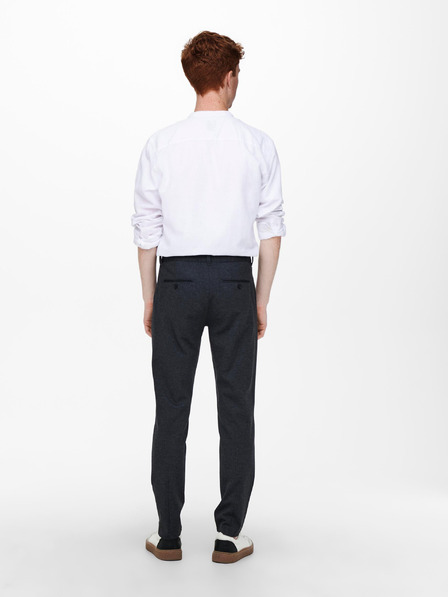 ONLY & SONS Sötétkék férfi chino nadrág ONLY & SONS Mark