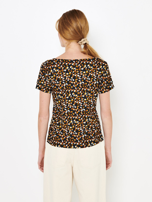 CAMAIEU Barna mintás ing CAMAIEU