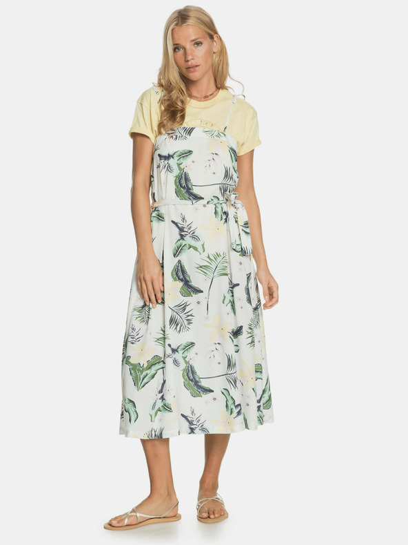 Roxy Fehér virágos midi Roxy
