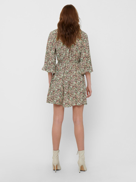ONLY Khaki virágos laza ruha ONLY Kendall Kendall