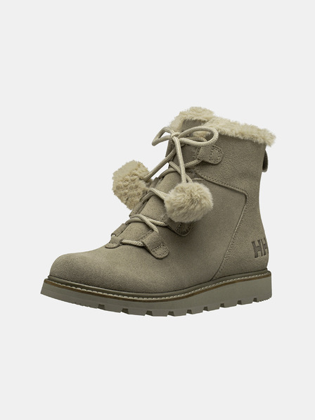 Helly Hansen Khaki női bőr téli bokacsizma HELLY HANSEN