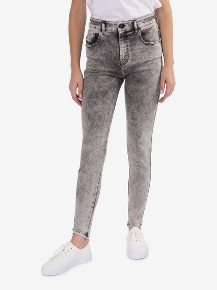 Diesel Diesel Slandy szürke női cropped skinny fit farmer