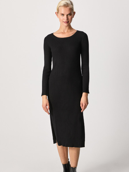Pepe Jeans Fekete női midi sliccsel Pepe Jeans Paola 2