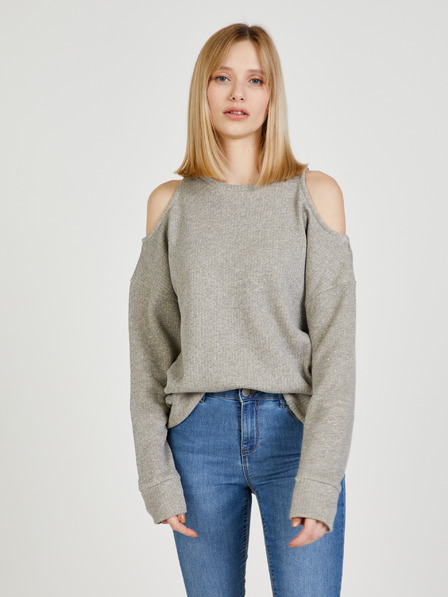 Pepe Jeans Szürke női vállnélküli pulóver Pepe Jeans Moni