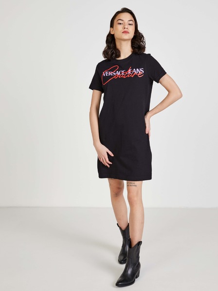Versace Jeans Couture Fekete Versace Jeans Couture ruha