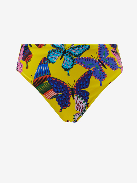 Desigual Sárga mintás Desigual Alana I női fürdőruha alsó