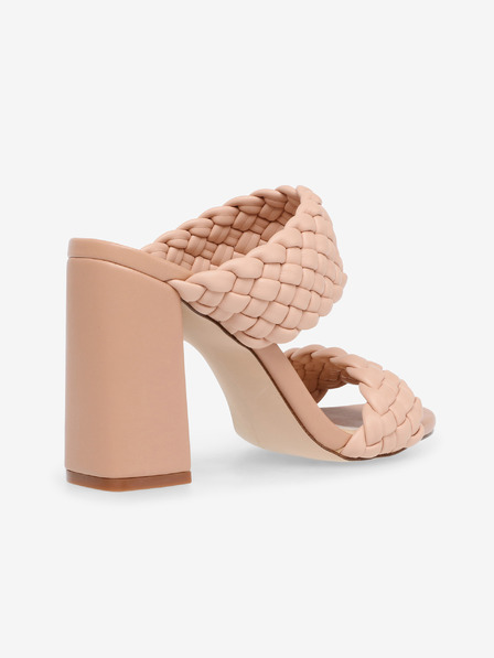Steve Madden Világos rózsaszín Steve Madden Tangle sarokcipő papucs