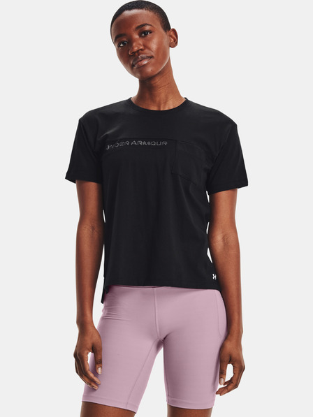 Under Armour Női póló Under Armour Live Pocket Mesh Graphic SS