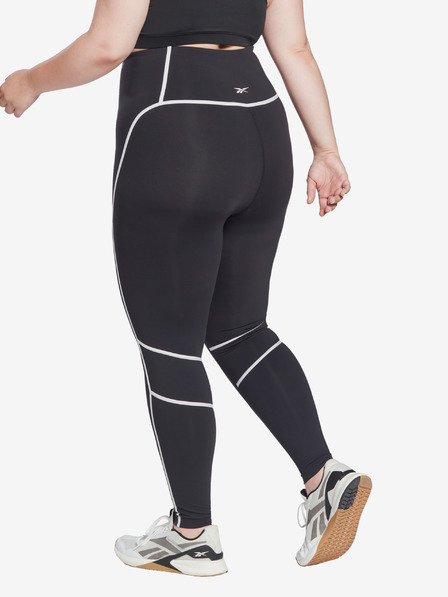 Reebok Reebok Lux fehér és fekete női sport leggings