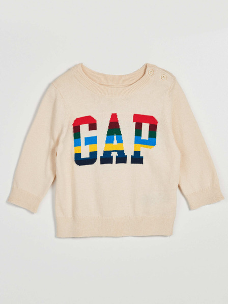 GAP Baby pulóver logóval GAP