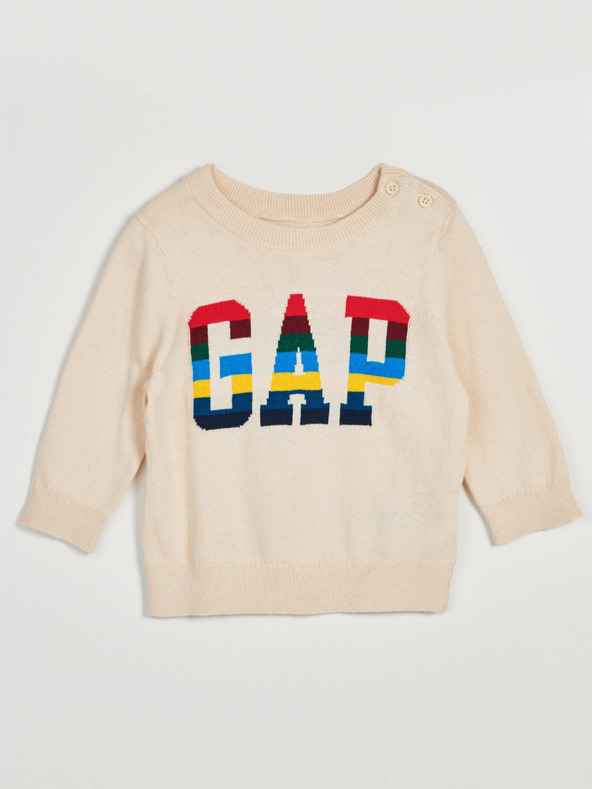 GAP Baby pulóver logóval GAP