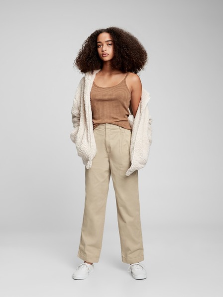 GAP Teen chinos nadrág khaki GAP