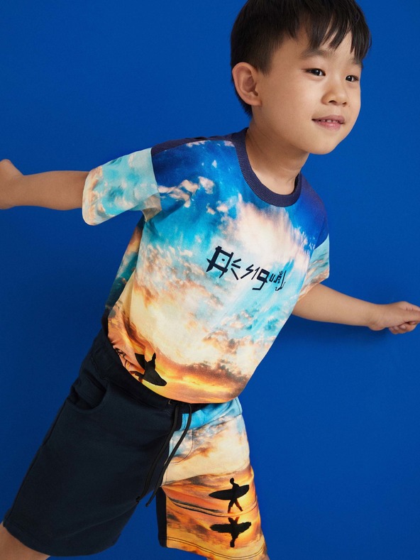 Desigual Sötétkék fiú rövidnadrág Desigual Angel