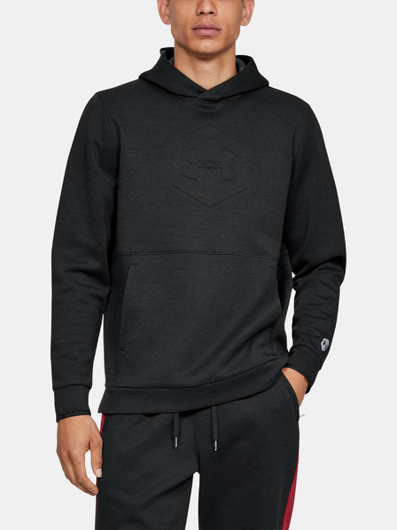 Under Armour Férfi felső Under Armour Athlete Recovery Fleece Graphic Hoodie-B