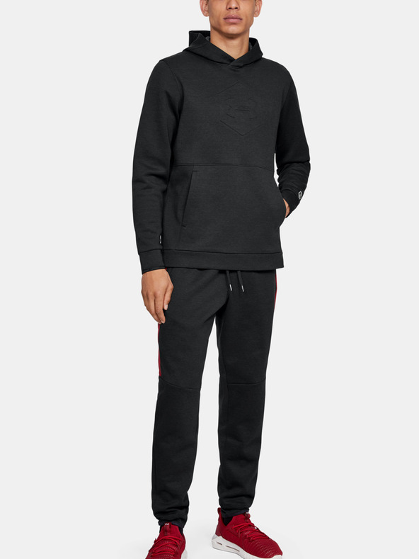 Under Armour Férfi felső Under Armour Athlete Recovery Fleece Graphic Hoodie-B