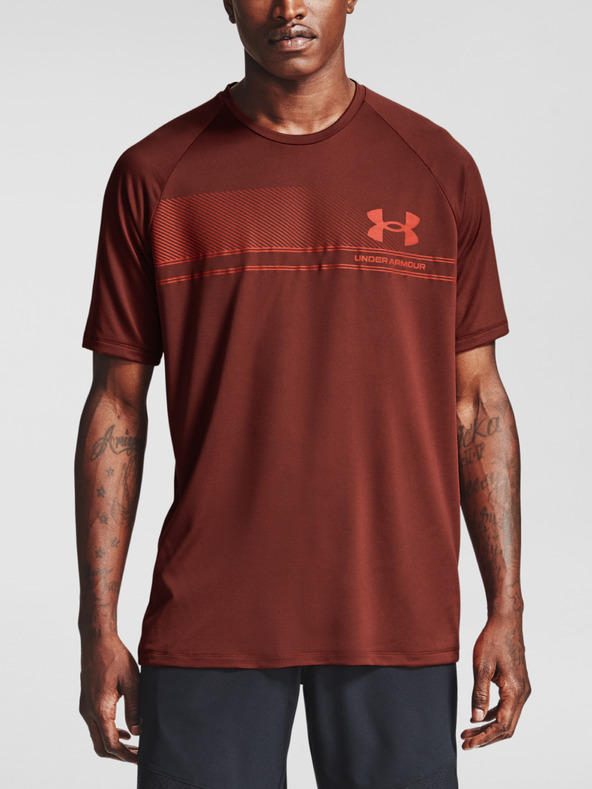 Under Armour Férfi póló Under Armour LOGO WORDMARK TECH SS