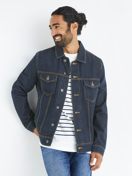Celio Sötétkék férfi farmerdzseki Celio Budens