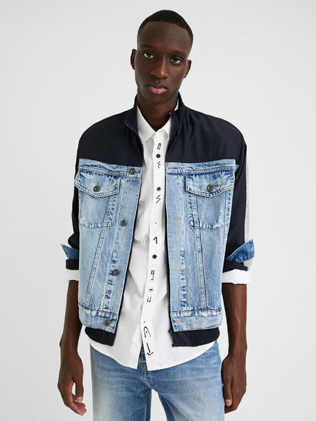 Desigual Kék férfi Desigual Rene farmer dzseki