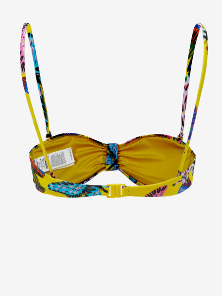 Desigual Sárga mintás női fürdőruha felső Desigual Alana II
