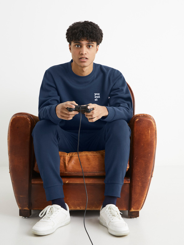 Celio Sötétkék férfi Celio Beprix melegítőfelső