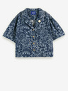 Scotch & Soda Sötétkék női Scotch & Soda virágos póló