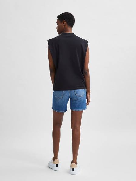 Selected Femme Kék farmer rövidnadrág Selected Femme Silla