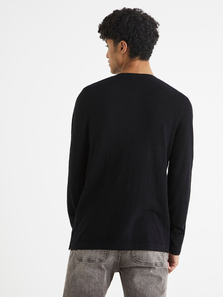 Celio Fekete férfi brindle póló Celio Behenley