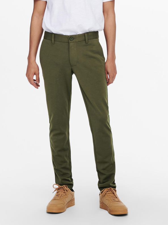 ONLY & SONS Khaki színű nadrág ONLY & SONS