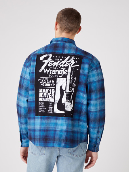 Wrangler Kék férfi Wrangler mintás ing