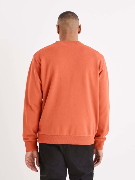 Celio Narancssárga férfi pulóver Celio Beprice felirattal