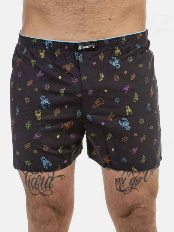 Meatfly Agostino Bő szárú boxeralsó 2 db