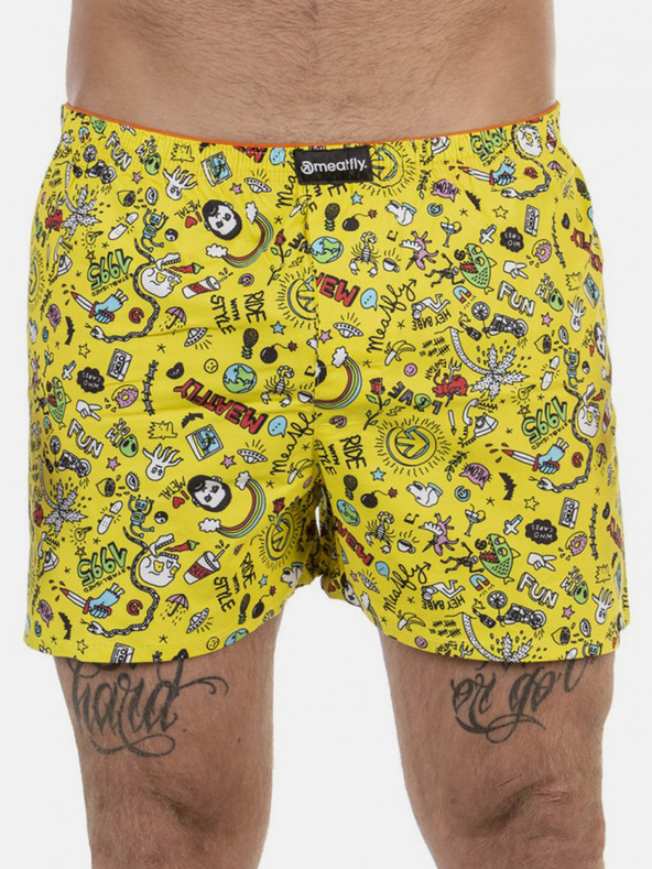 Meatfly Agostino Bő szárú boxeralsó 2 db