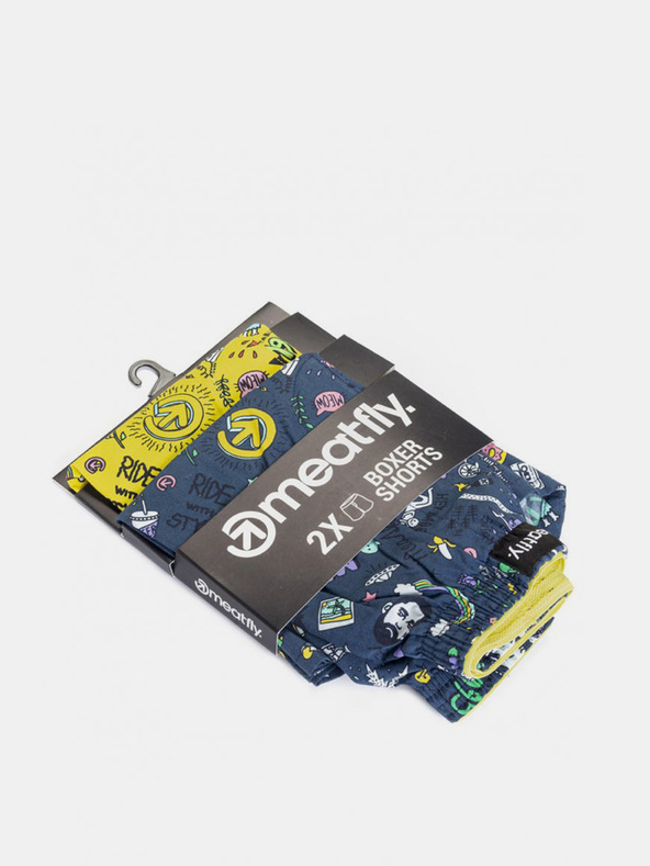 Meatfly Agostino Bő szárú boxeralsó 2 db