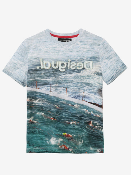 Desigual Kék fiú póló Desigual TS Julio
