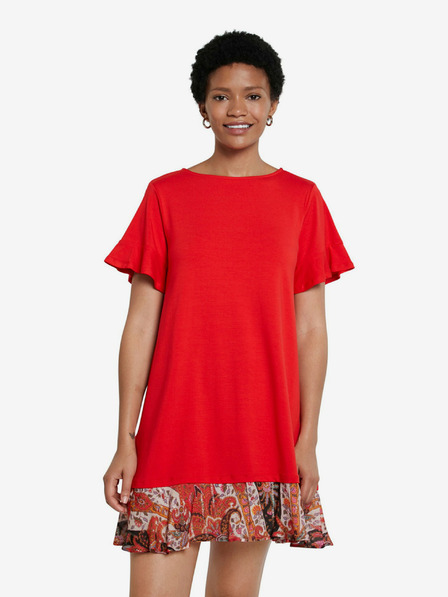 Desigual Piros miniruha Desigual mellény Kali