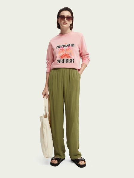 Scotch & Soda Rózsaszín női Scotch & Soda melegítőfelső