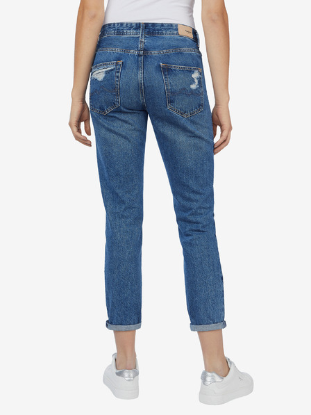 Pepe Jeans Kék Női Ripped Slim Fit farmer Pepe Jeans Violet
