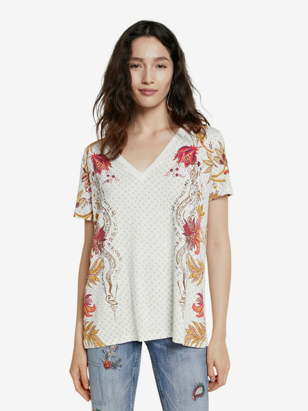 Desigual Desigual TS Praga krémszínű női ing
