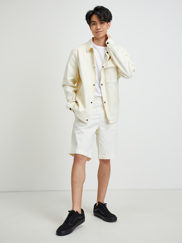 Diesel Diesel krémszínű férfi zsebes rövidnadrág Haty