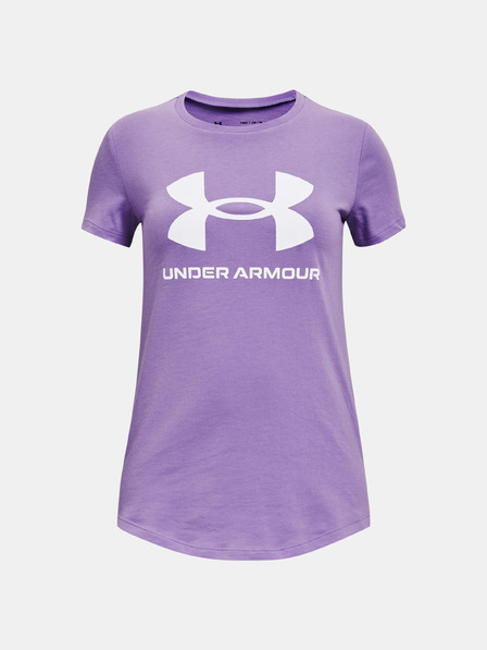 Under Armour Lány póló Under Armour UA SPORTSTYLE LOGO SS