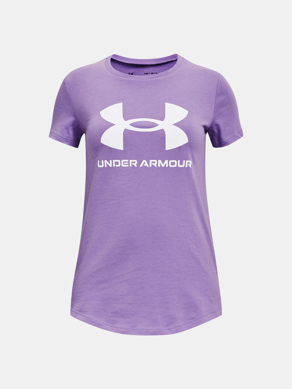Under Armour Lány póló Under Armour UA SPORTSTYLE LOGO SS