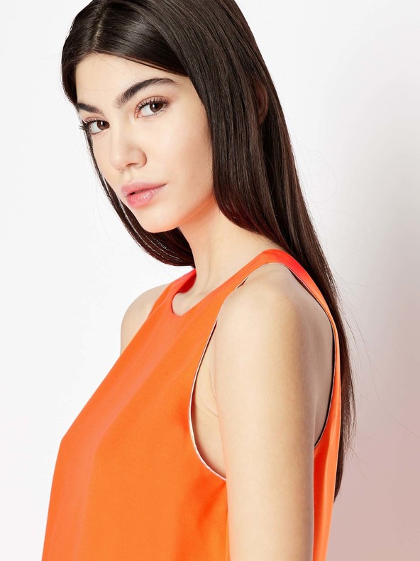 Armani Exchange Narancssárga Armani Exchange ruha