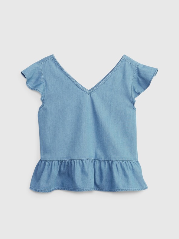 GAP Gyerek pamut peplum top GAP