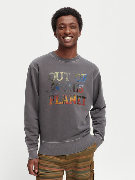 Scotch & Soda Szürke férfi Scotch & Soda kapucnis pulcsi