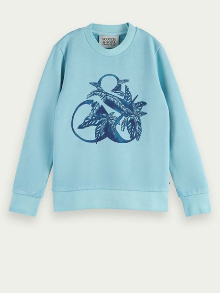Scotch & Soda Világoskék fiú pulóver Scotch & Soda