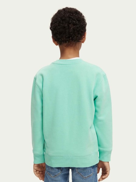 Scotch & Soda Világoszöld fiú pulóver Scotch & Soda
