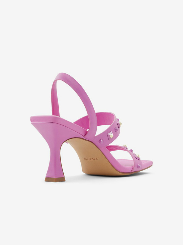 Aldo Sötét rózsaszín női sarokszandál ALDO Louella