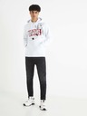 Celio Fehér férfi Celio Captain America nyomtatott kapucnis pulcsi